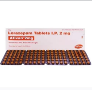 ATIVAN LOREZEPAM 2MG PFIZER BLISTERED (US)