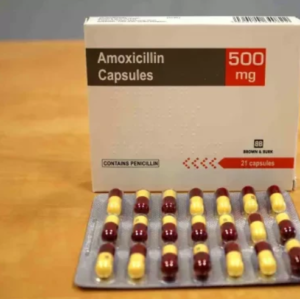 AMOXICILLIN / ANTIBIOTIC / 500MG UK (EU)