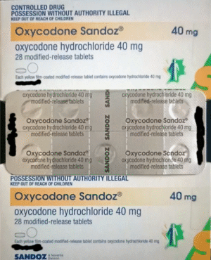 Oxycodone Sandoz 40mg